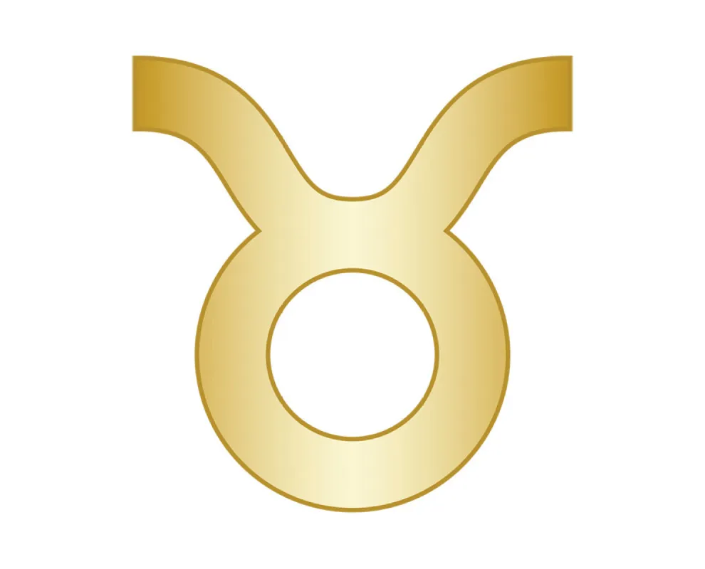 Taurus Zodiac Icon - Gold sold by BaubleBar