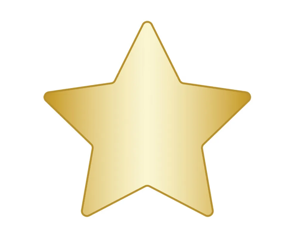 Star Icon - Gold sold by BaubleBar