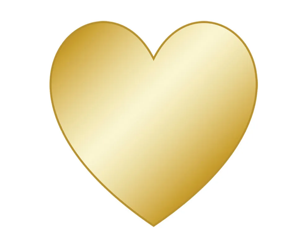 Heart Icon - Gold sold by BaubleBar