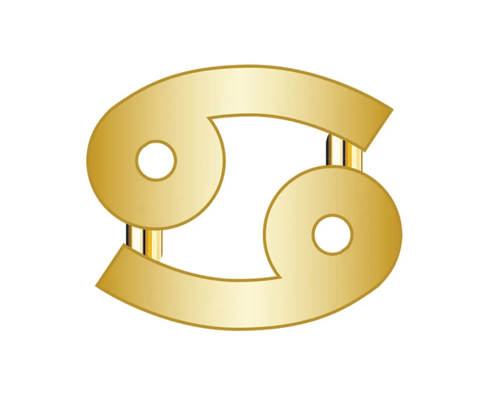 Cancer Zodiac Icon - Gold sold by BaubleBar