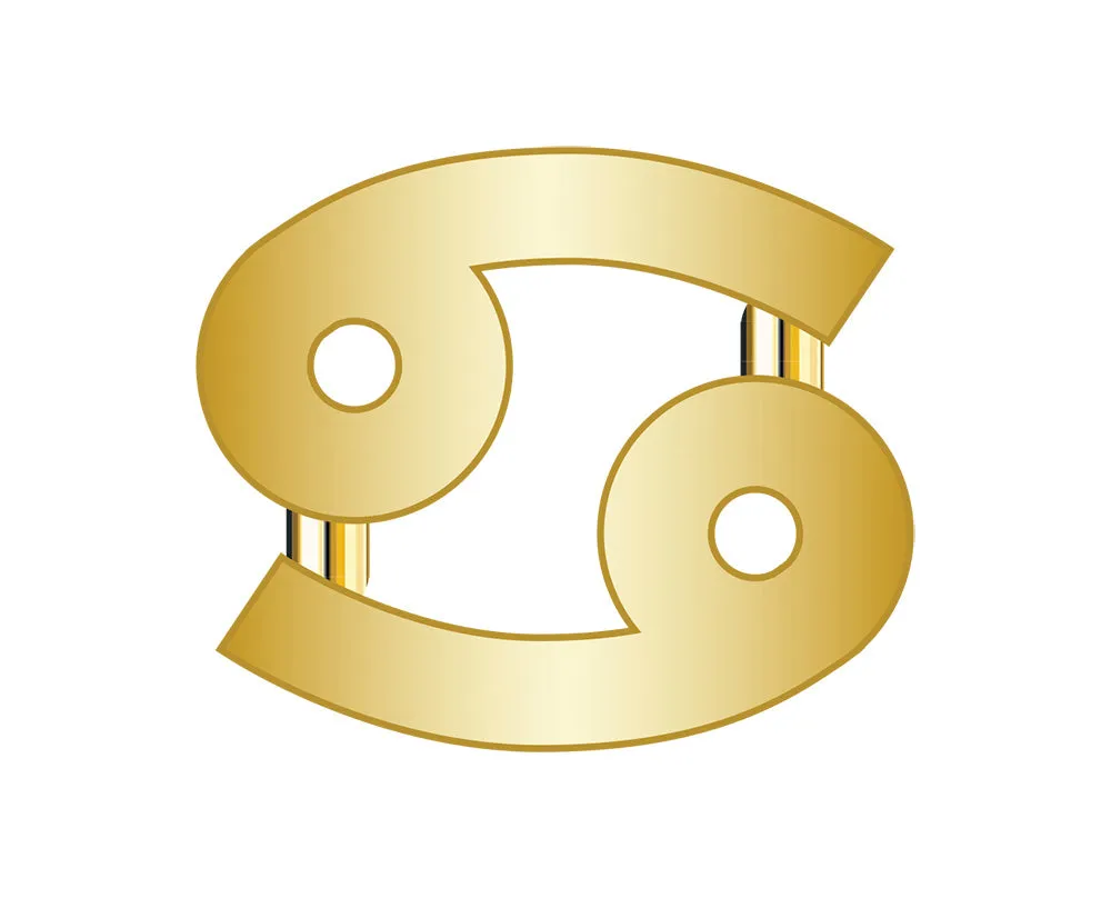 Cancer Zodiac Icon - Gold sold by BaubleBar