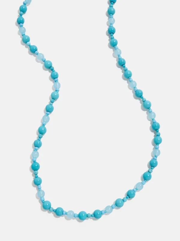Charlotte Semi-Precious Necklace - Turquoise sold by BaubleBar