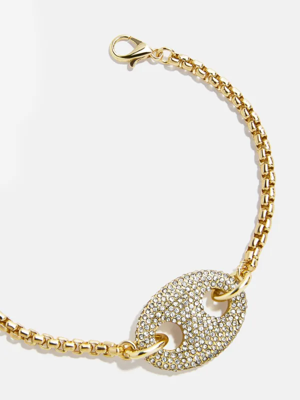 Peyton Reversible Bracelet - Gold/Pavé sold by BaubleBar