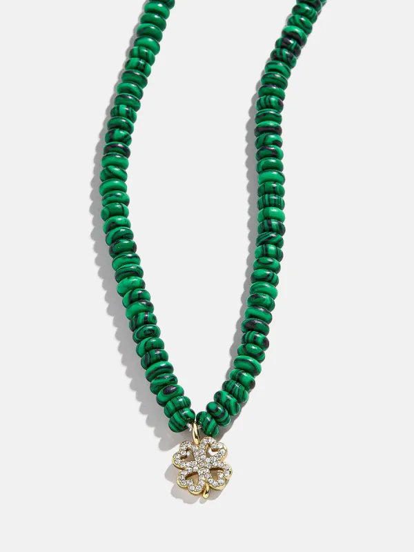 High Energy Semi-Precious Necklace - Clover sold by BaubleBar