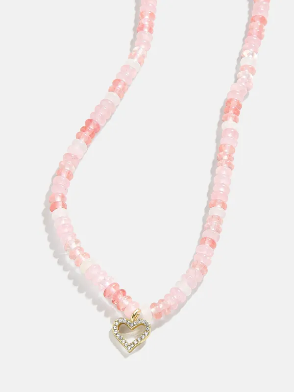 High Energy Semi-Precious Necklace - Heart sold by BaubleBar