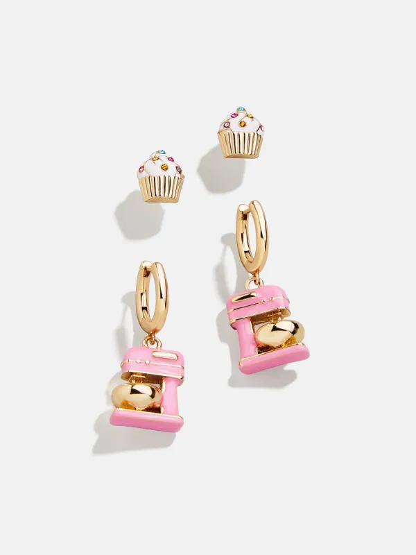 Baker's Choice Earring Set - Kitchen Mixer sold by BaubleBar
