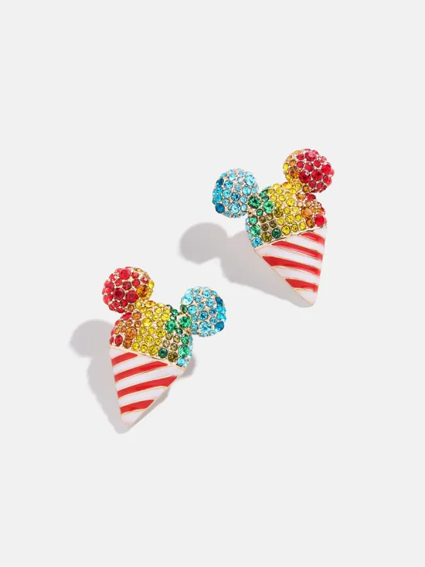 Disney Mickey Mouse Snow Cone Earrings - Disney Snow Cone Earrings sold by BaubleBar