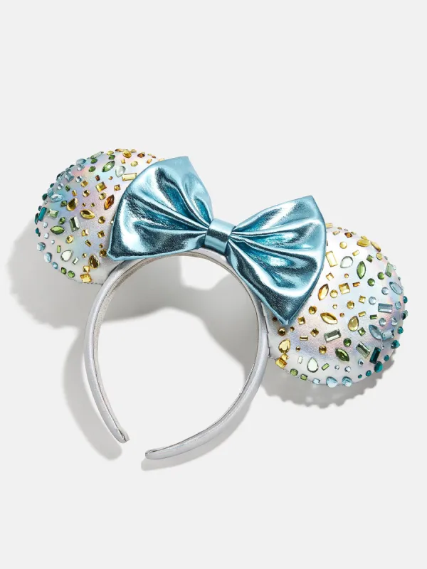 Disney Minnie Mouse Blue Iridescent Headband - Minnie Mouse Blue Iridescent Ears sold by BaubleBar