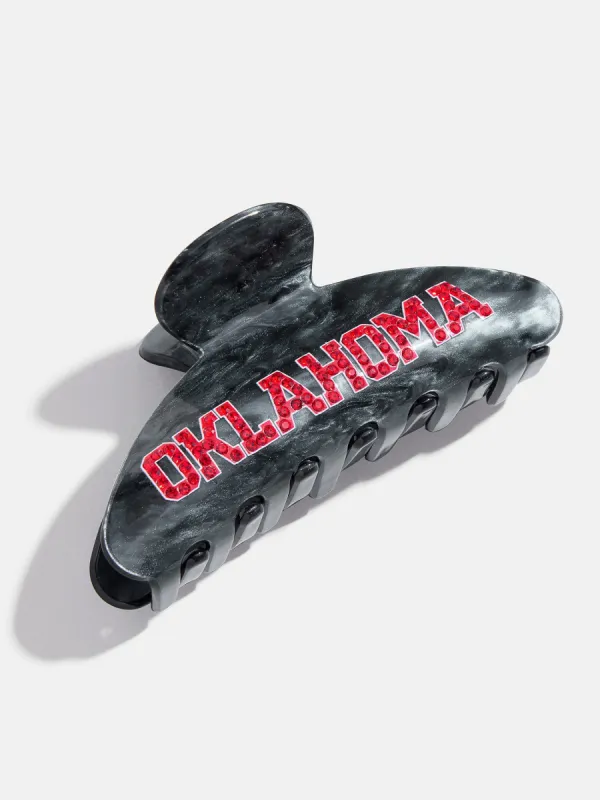 University of Oklahoma Black Hair Clip - University of Oklahoma sold by BaubleBar