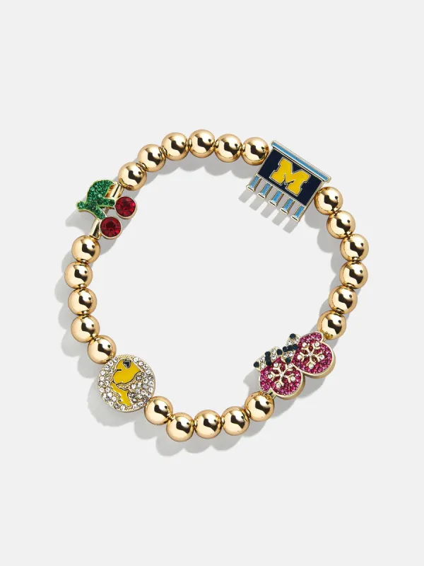 University of Michigan Pisa Bracelet - University of Michigan sold by BaubleBar