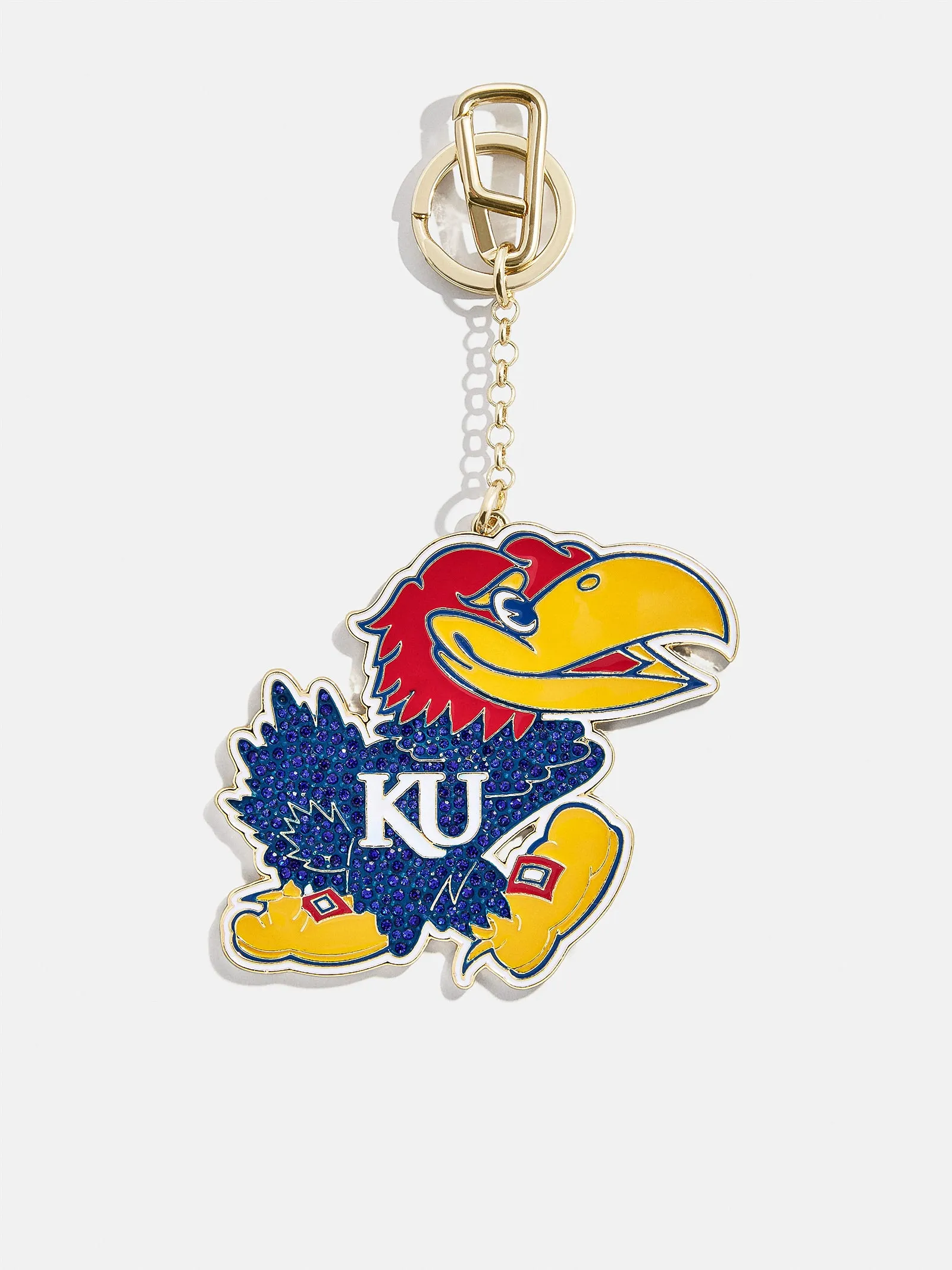 Kansas Jayhawks Keychain - University of Kansas sold by BaubleBar