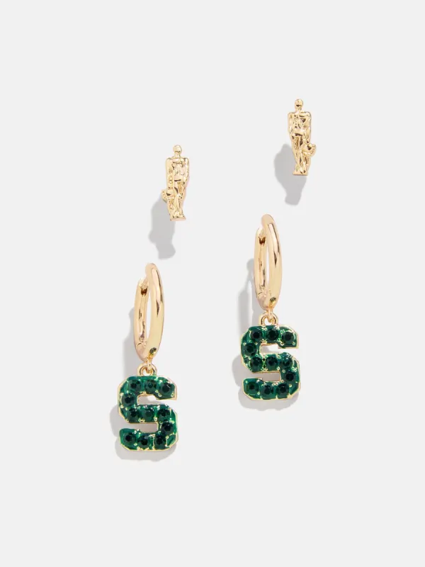 Michigan State University Earring Set - Michigan State University sold by BaubleBar