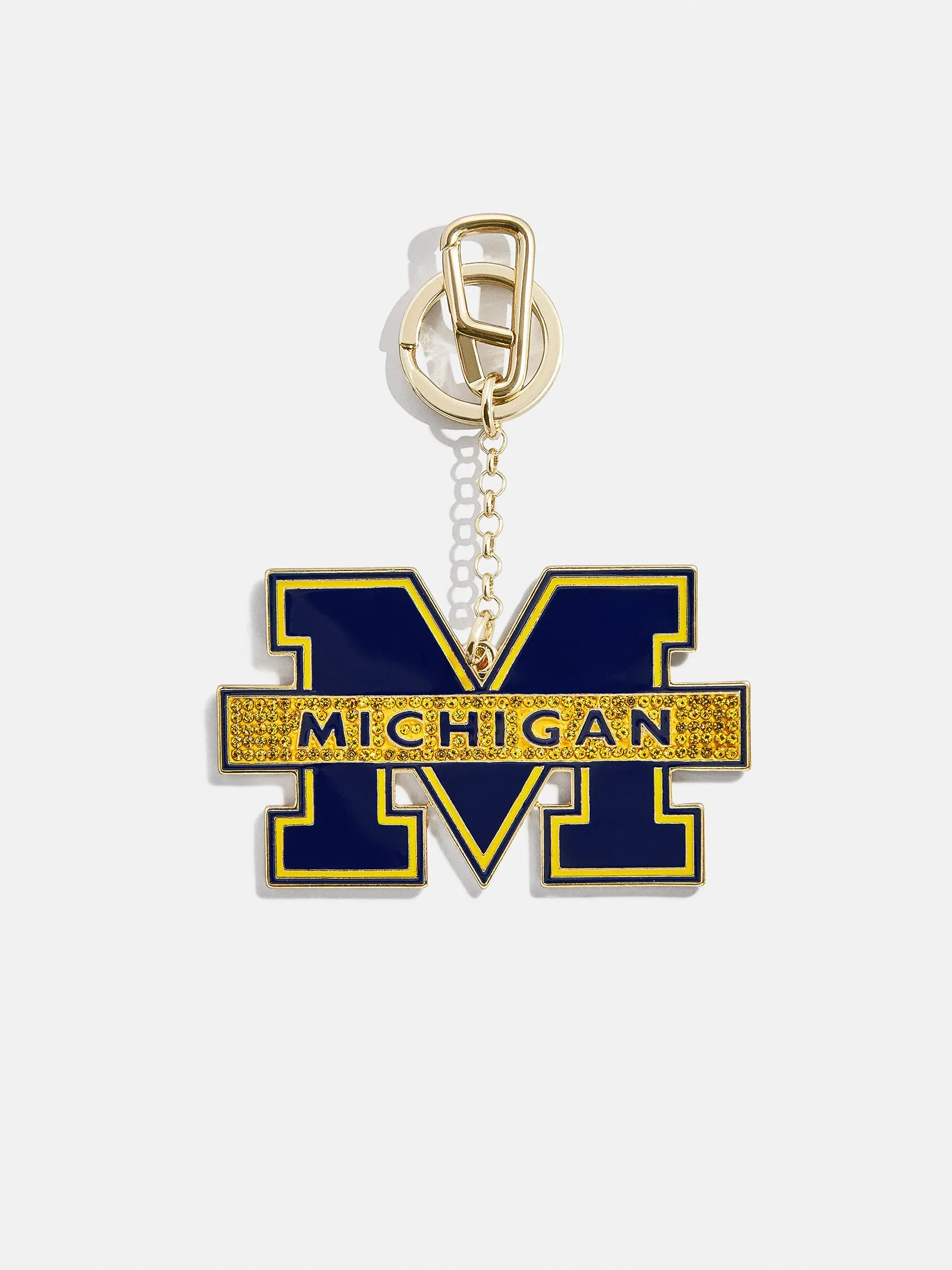 Michigan Wolverines Keychain - University of Michigan sold by BaubleBar