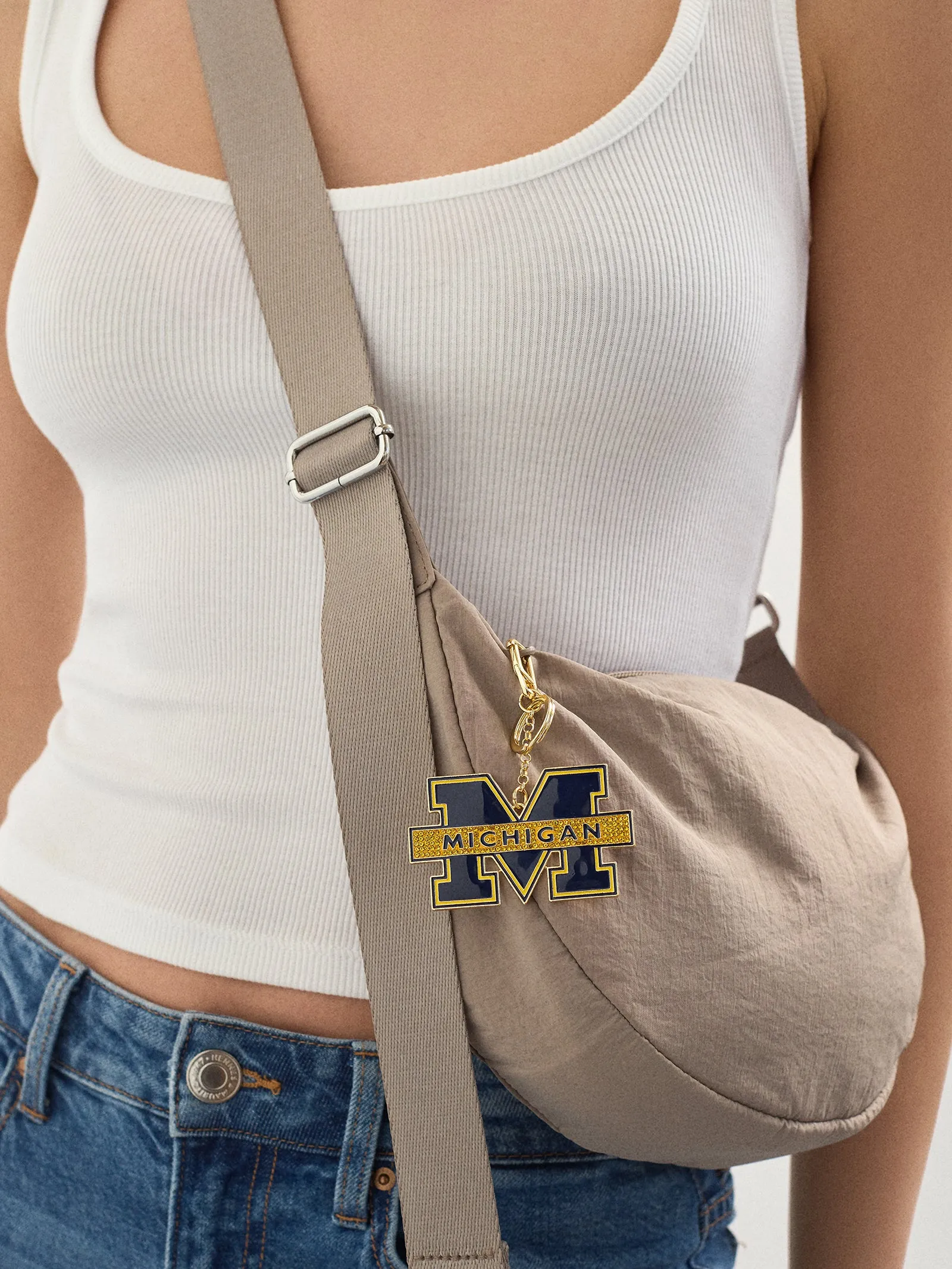 Michigan Wolverines Keychain - University of Michigan sold by BaubleBar product image thumbnail 2
