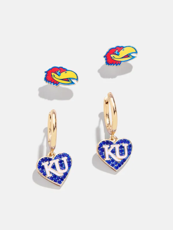 University of Kansas Earring Set - University of Kansas sold by BaubleBar