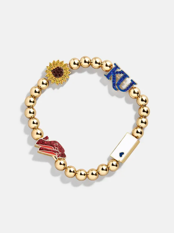 University of Kansas Pisa Bracelet - University of Kansas sold by BaubleBar