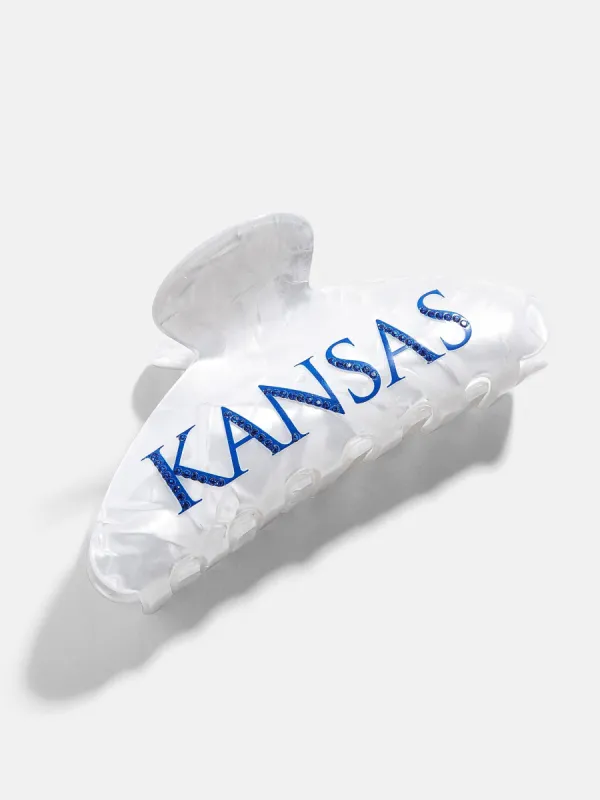 University of Kansas Hair Clip - University of Kansas sold by BaubleBar