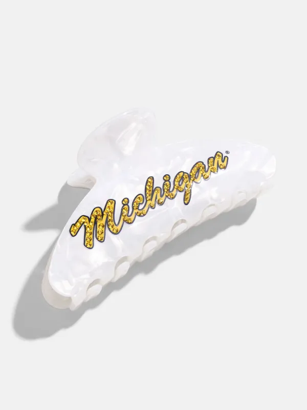 University of Michigan Hair Clip - University of Michigan sold by BaubleBar