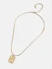 Grace Cross Pendant Necklace - Gold/Pavé sold by BaubleBar