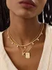Grace Cross Pendant Necklace - Gold/Pavé sold by BaubleBar