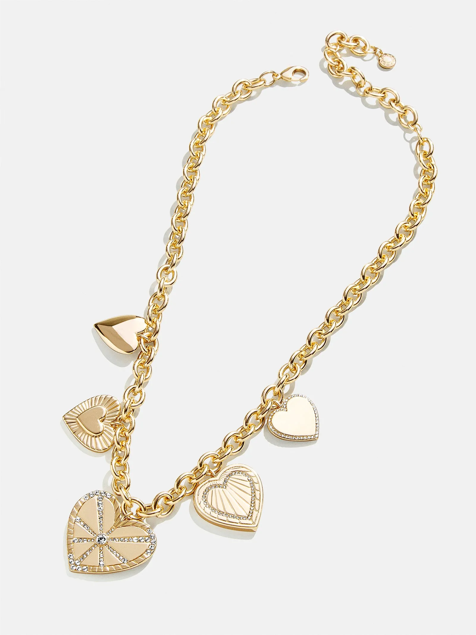 Heart Burst Statement Charm Necklace - Heart sold by BaubleBar product image thumbnail 3