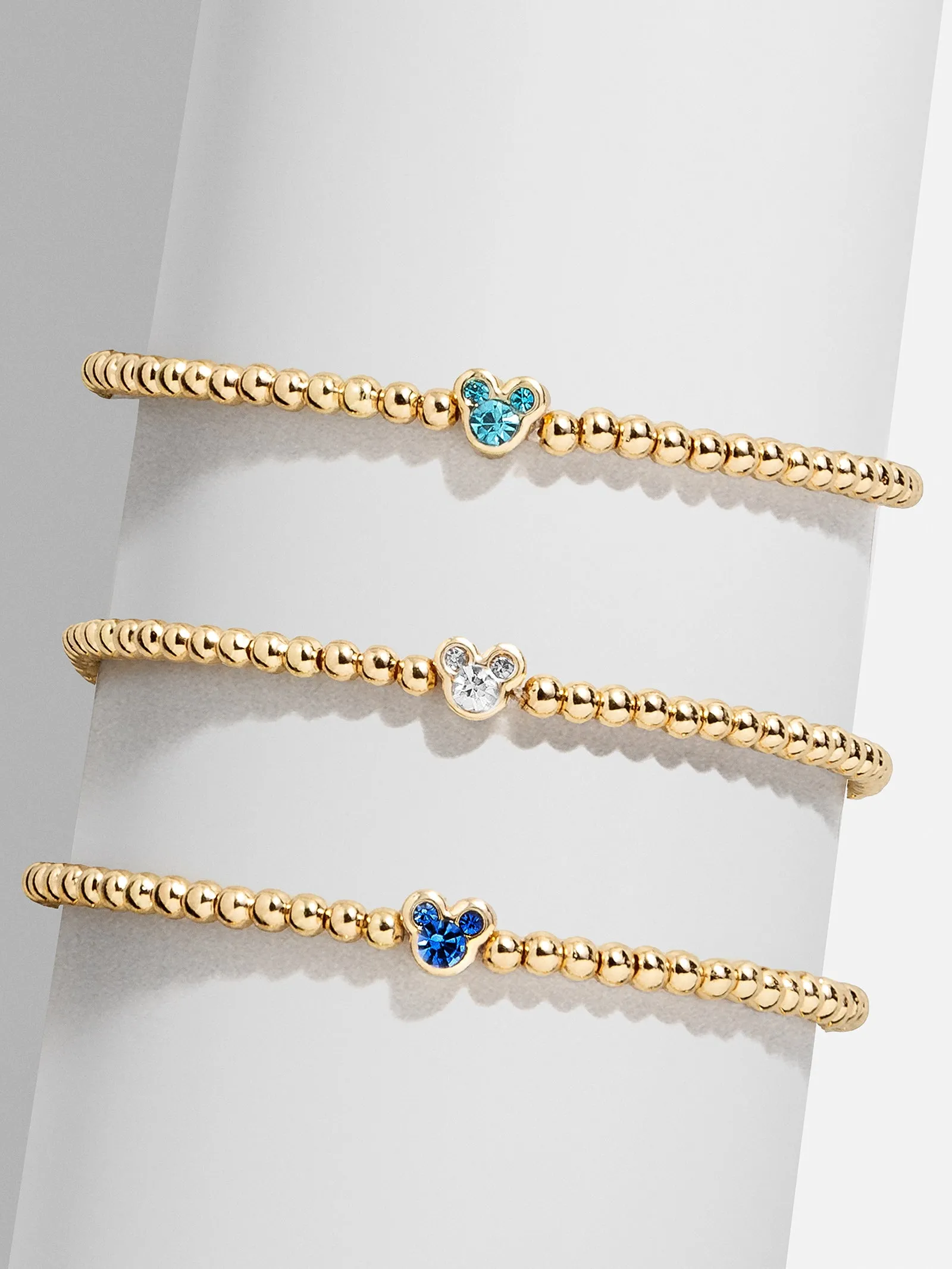 Disney Mickey Mouse Birthstone Pisa Bracelet - Crystal sold by BaubleBar