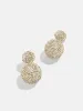Ann Drop Earrings - Gold/Pavé sold by BaubleBar