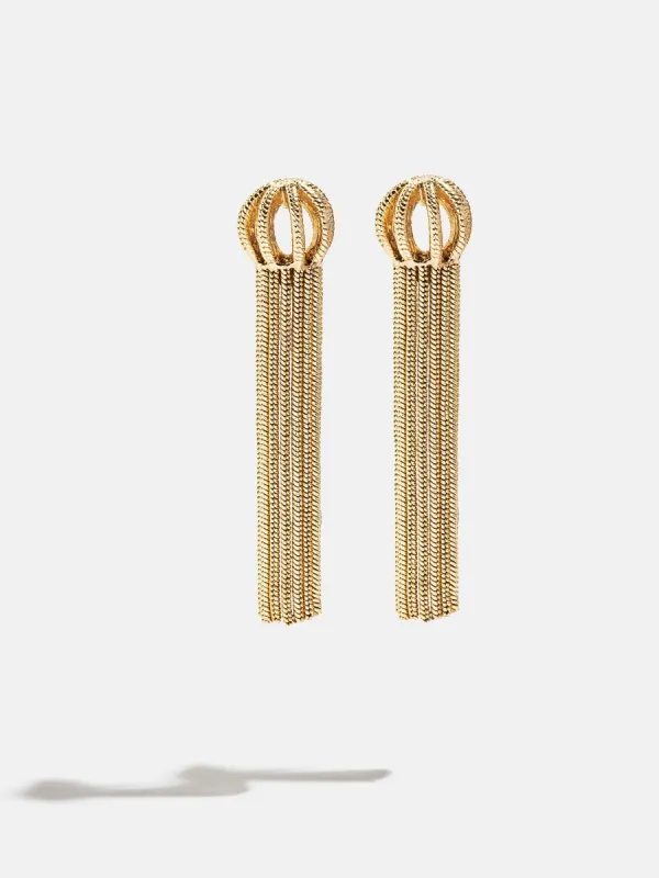 Kalia Earrings - Gold sold by BaubleBar