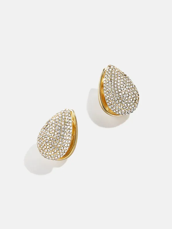 Cynthia Earrings - Gold/Pavé sold by BaubleBar