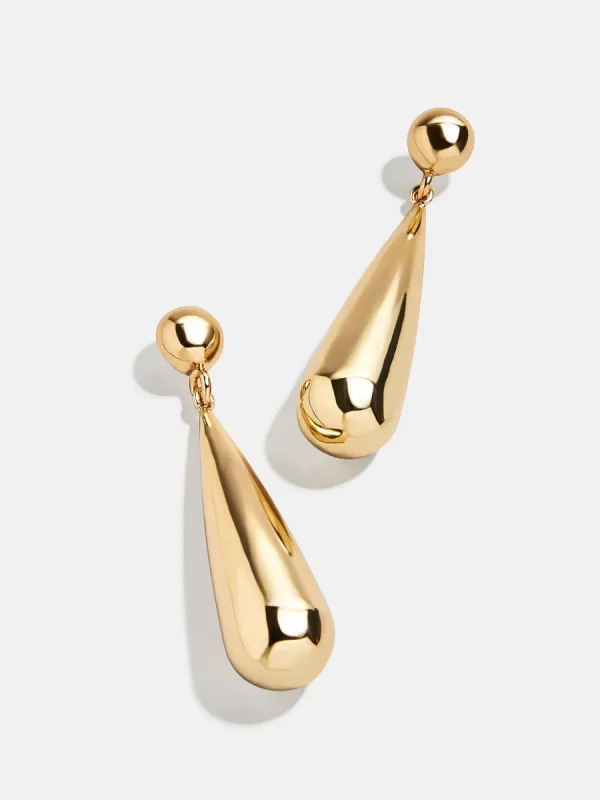 Remi Statement Earrings - Gold sold by BaubleBar