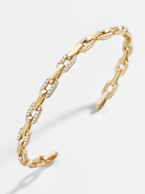 Corinne Cuff Bracelet - Clear sold by BaubleBar