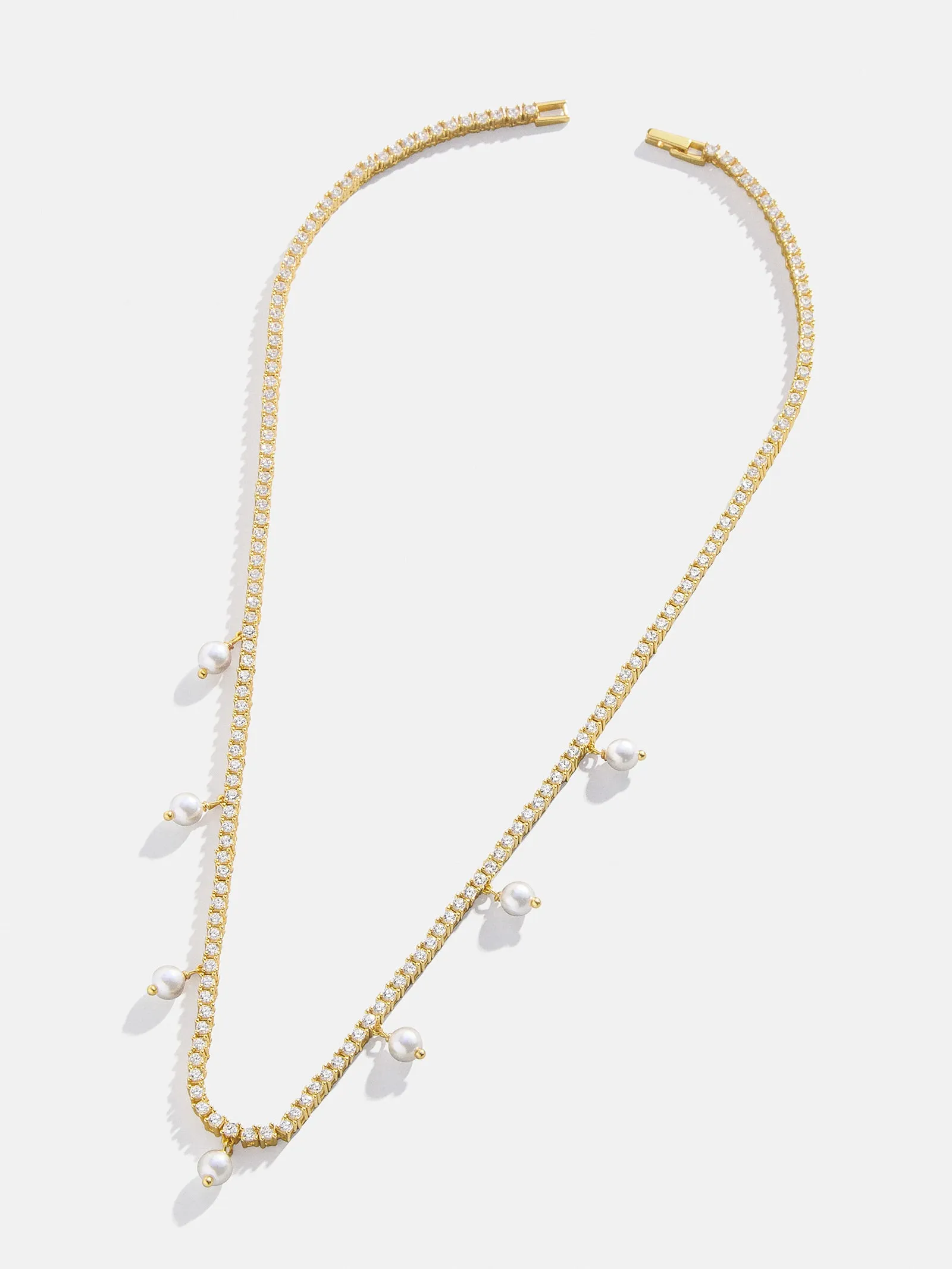 18K Gold Alice Necklace - Gold/Pavé sold by BaubleBar product image thumbnail 3