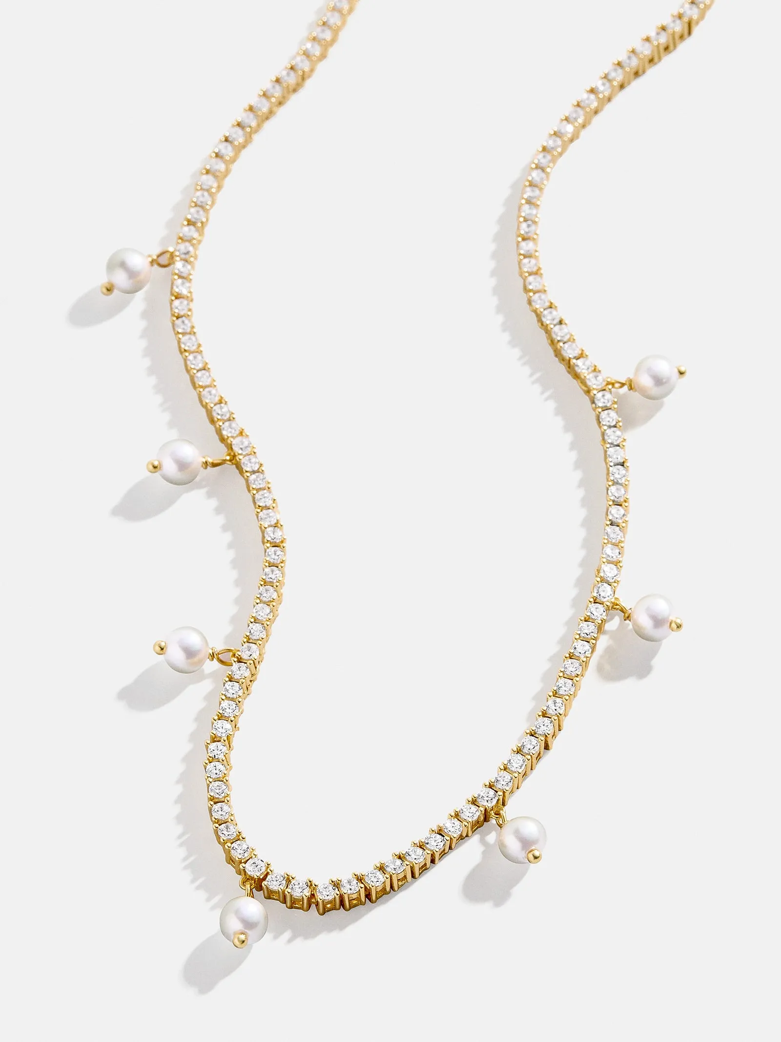 18K Gold Alice Necklace - Gold/Pavé sold by BaubleBar