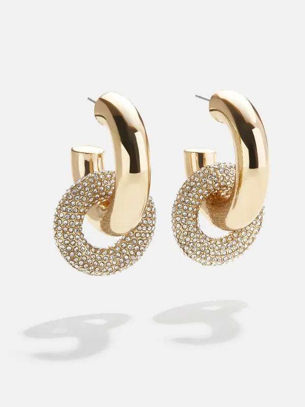 Heather Earrings - Gold sold by BaubleBar