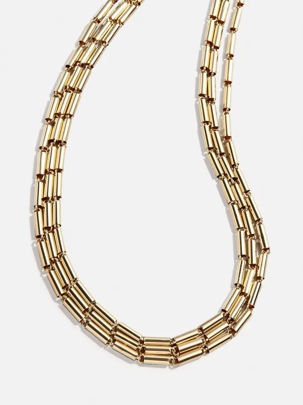Lara Necklace - Gold sold by BaubleBar