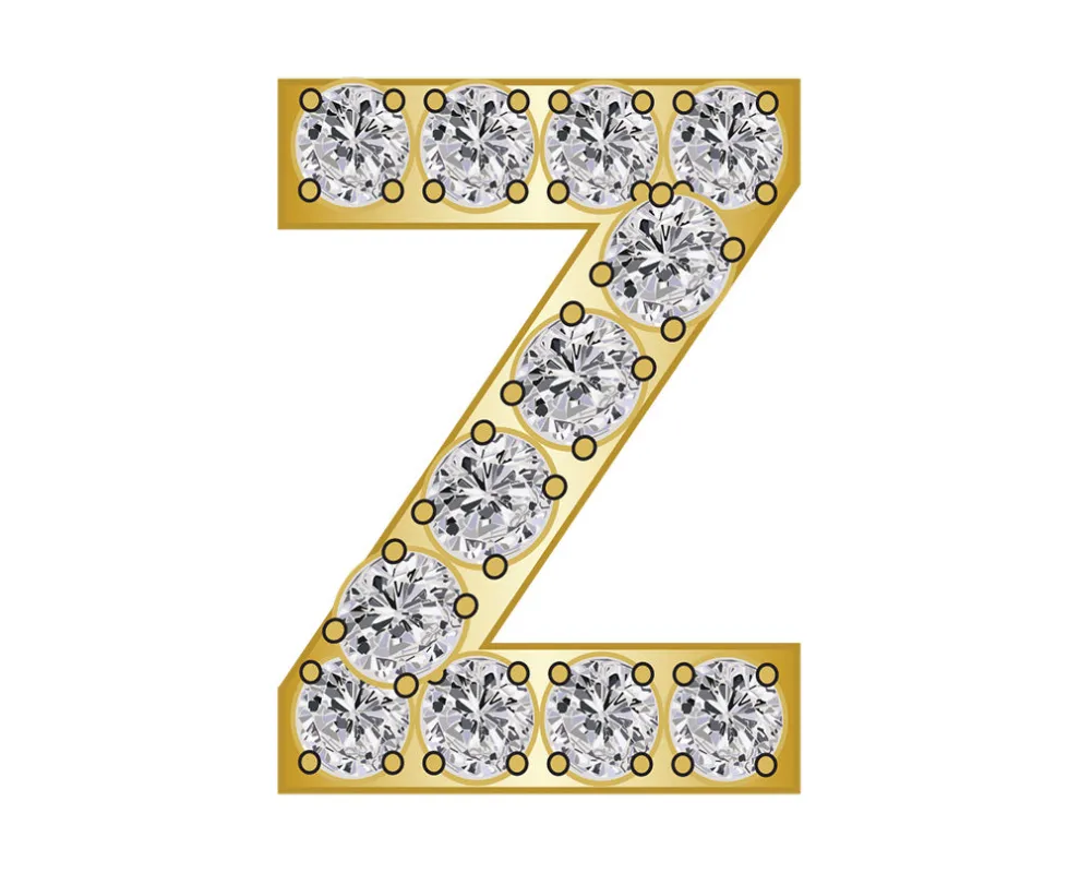 Mini Z - Clear/Gold sold by BaubleBar