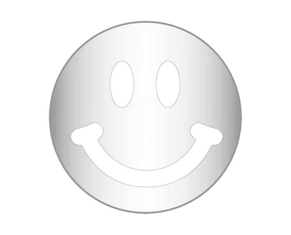 Mini Icon Smiley - Silver sold by BaubleBar