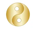 Mini Yin Yang Icon - Gold sold by BaubleBar