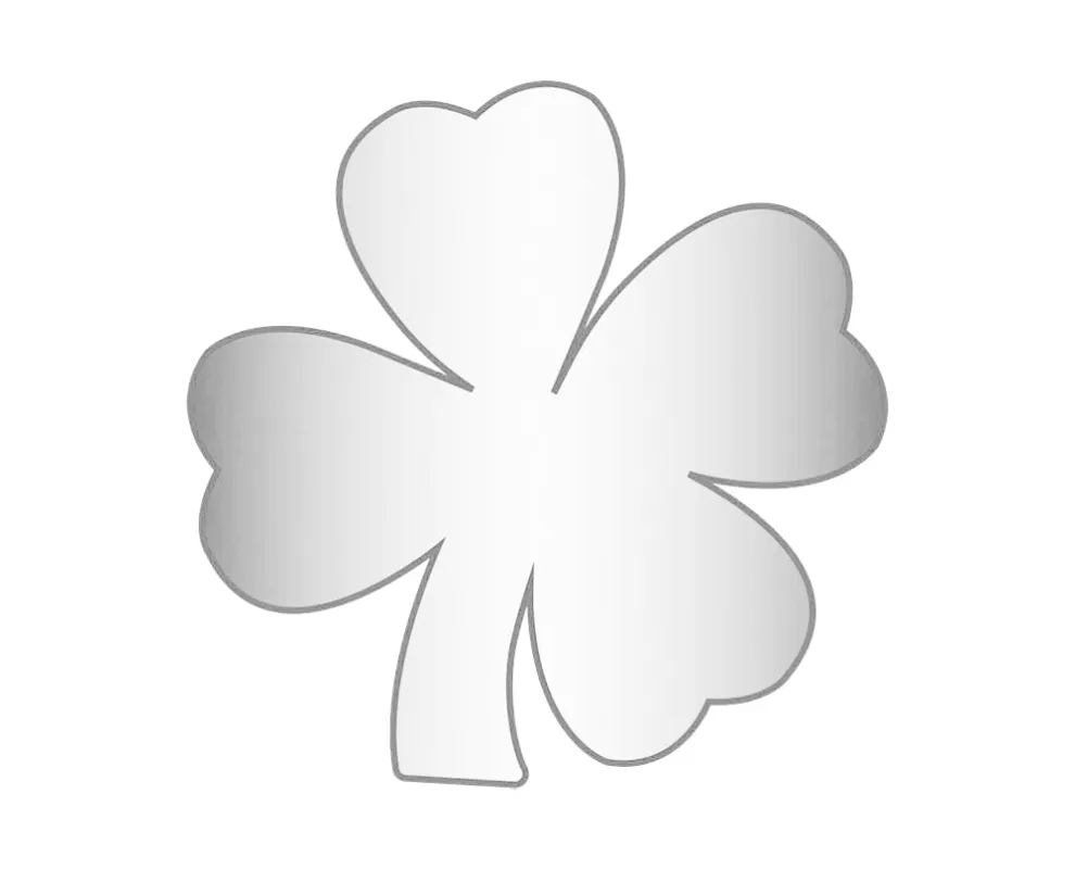 Mini Clover Icon - Silver sold by BaubleBar