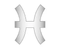 Pisces Mini Zodiac Icon - Silver sold by BaubleBar