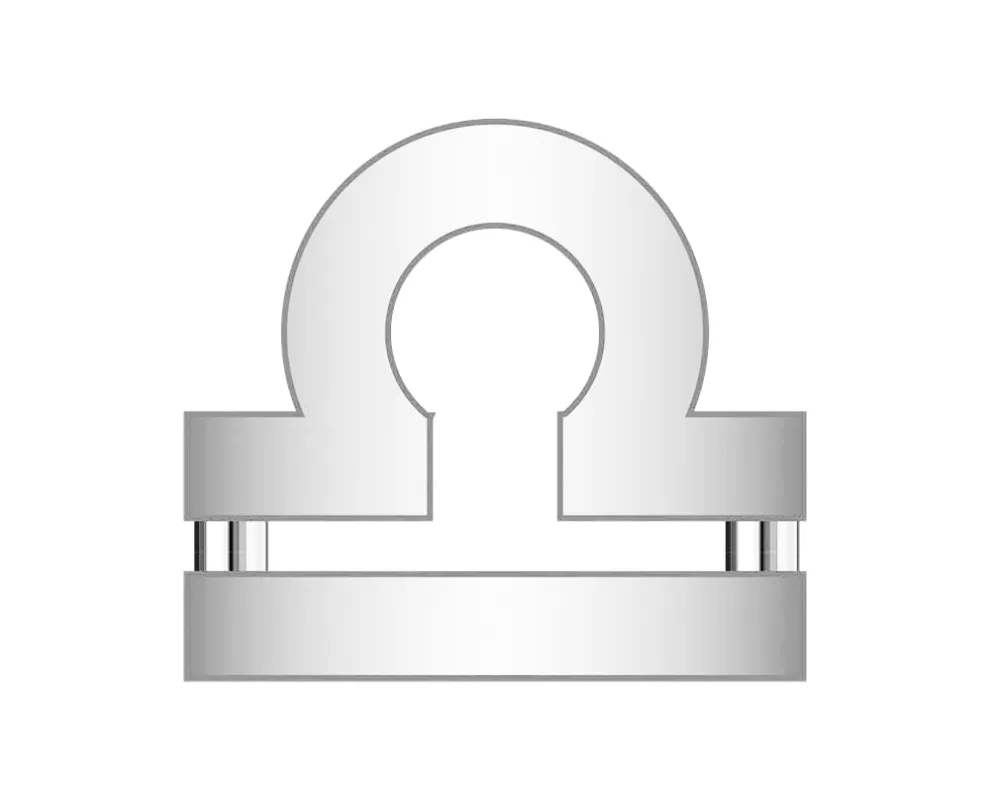 Libra Mini Zodiac Icon - Silver sold by BaubleBar