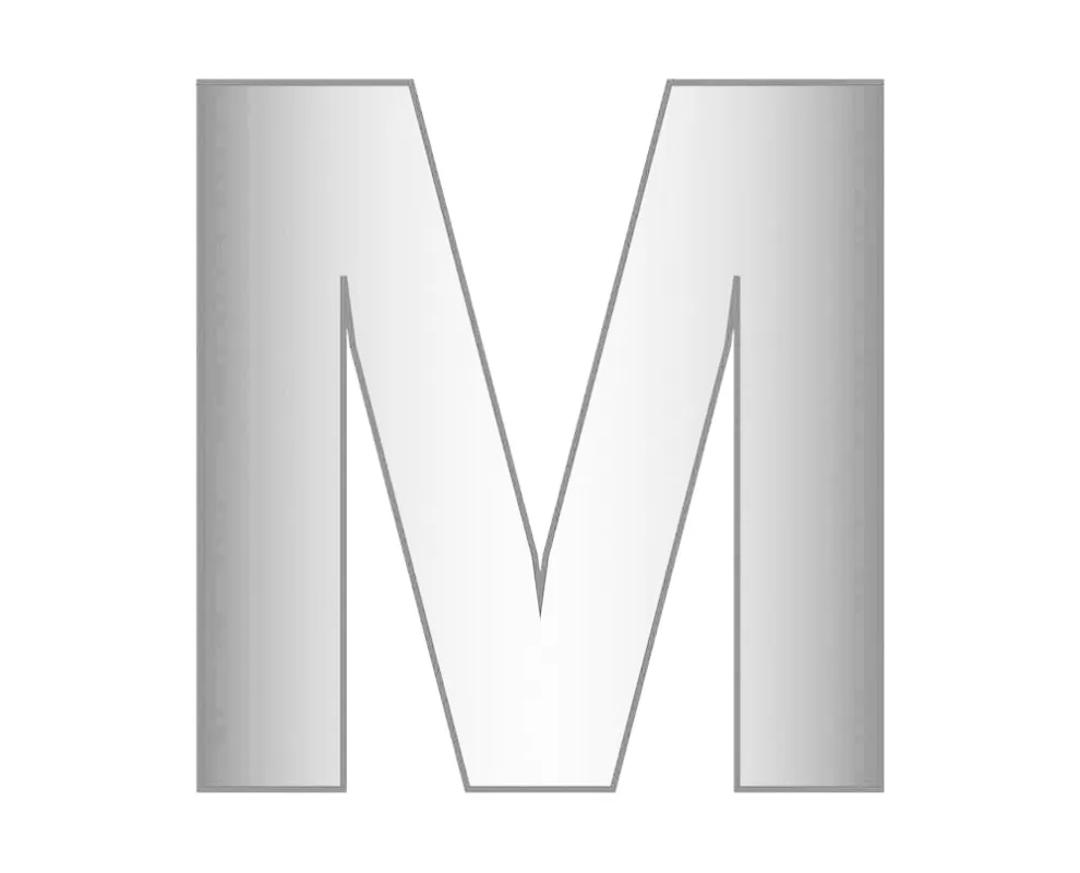 Mini M - Silver sold by BaubleBar