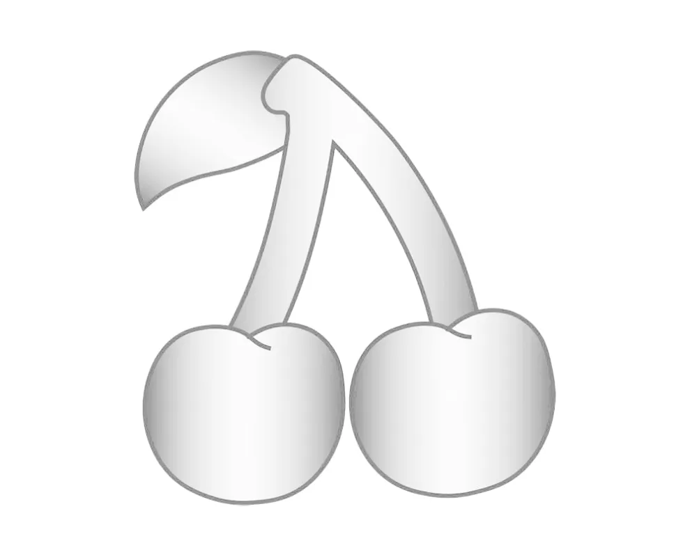 Mini Cherry Icon - Silver sold by BaubleBar