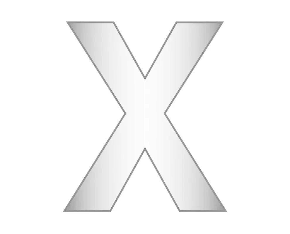 Mini X - Silver sold by BaubleBar