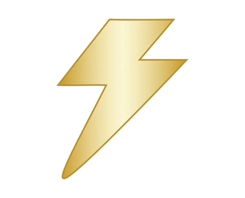 Mini Lightning Icon - Gold sold by BaubleBar