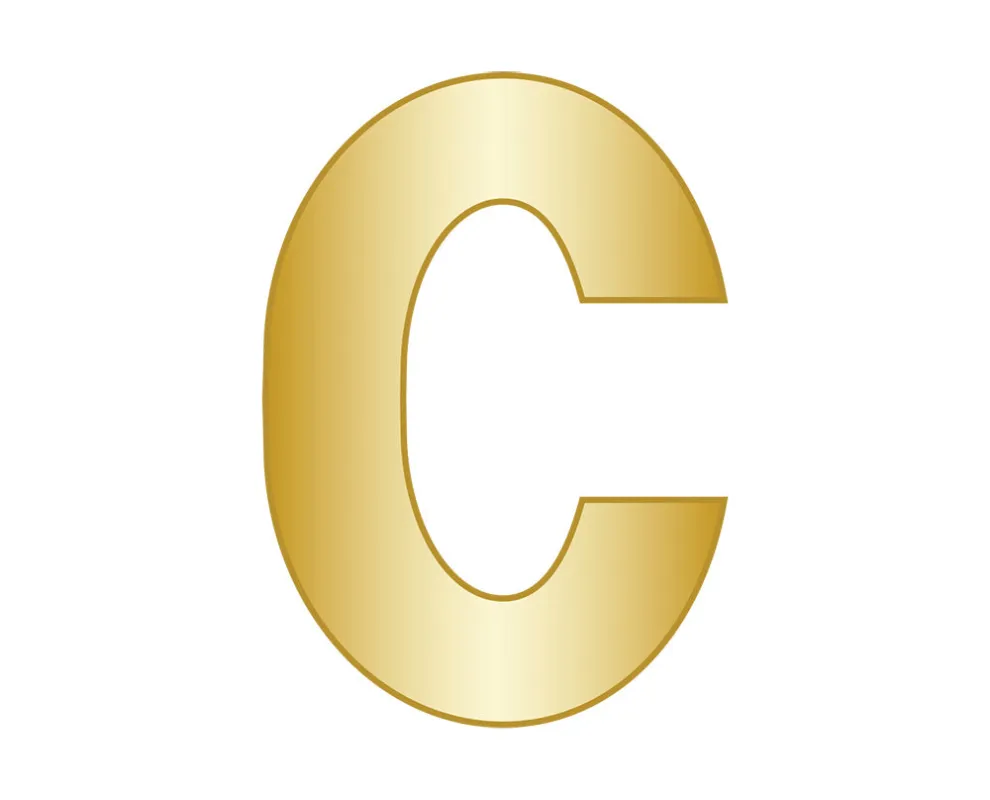 Mini C - Gold sold by BaubleBar