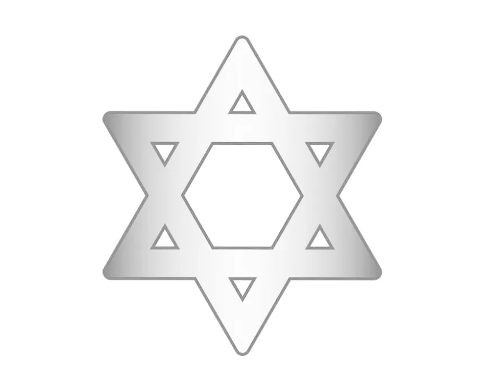 Mini Star of David Icon - Silver sold by BaubleBar