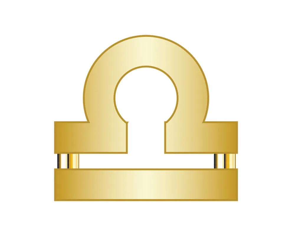 Libra Mini Zodiac Icon - Gold sold by BaubleBar