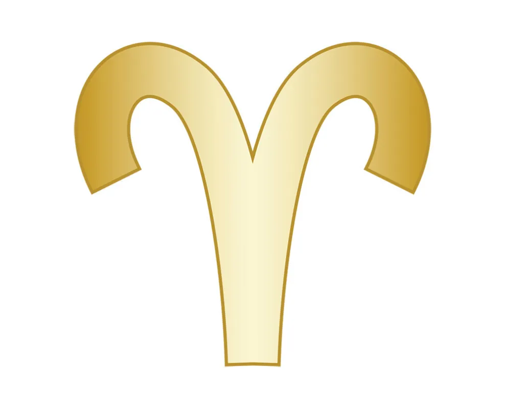 Aries Mini Zodiac Icon - Gold sold by BaubleBar