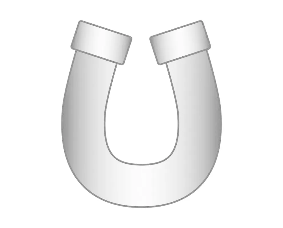 Mini Horseshoe Icon - Silver sold by BaubleBar